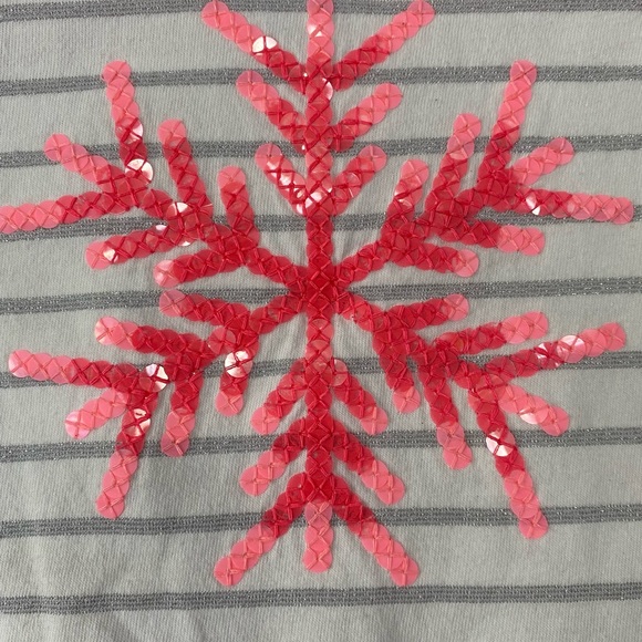 Gymboree Sequin Snowflake top 5t - Picture 3 of 4